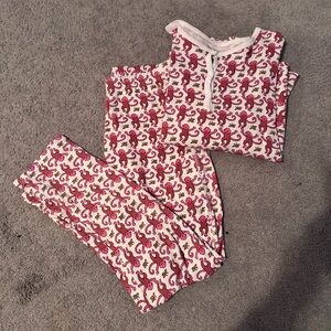 Pink Roller Rabbit Monkey Pajamas